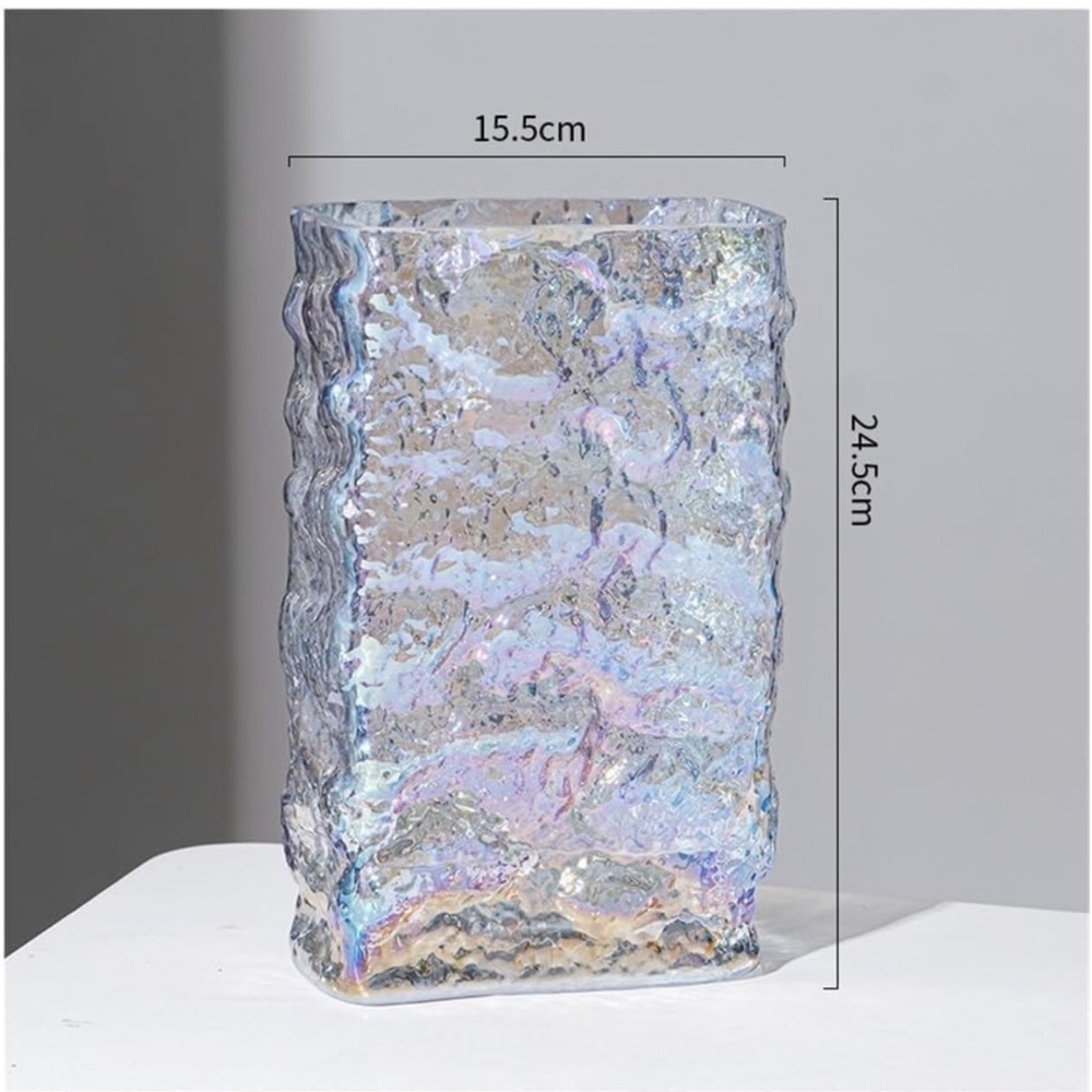 Iridescent Glass Vase - Picture 3 of 8